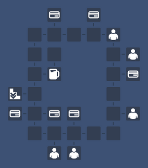 Map of the Merchant Deck